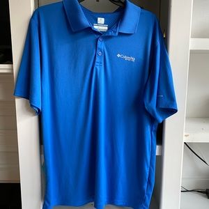 Columbia polo shirt (sweat activated cooling)